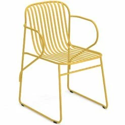 Emu RIVIERA Armlehnstuhl 4er Set - 4 Stühle à 78 X 52 X 56,5 Cm - Curry-gelb