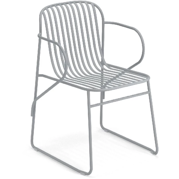 emu RIVIERA Armlehnstuhl 4er Set - 4 Stühle à 78 x 52 x 56,5 cm - wolkengrau Emu RIVIERA Armlehnstuhl 4er Set - 4 Stühle à 78 X 52 X 56,5 Cm - Wolkengrau -qeeboo shop unnamed file 2920