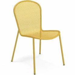 Emu RONDA XS Stuhl 4er Set - 4 Stühle à 83 X 51,5 X 62 Cm - Curry-gelb