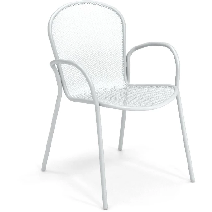 emu RONDA XS Armlehnstuhl 4er Set - 4 Stühle à 83 x 58 x 62 cm - eisweiß Emu RONDA XS Armlehnstuhl 4er Set - 4 Stühle à 83 X 58 X 62 Cm - Eisweiß -qeeboo shop unnamed file 2967