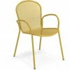 Emu RONDA XS Armlehnstuhl 4er Set - 4 Stühle à 83 X 58 X 62 Cm - Curry-gelb