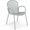Emu RONDA XS Armlehnstuhl 4er Set - 4 Stühle à 83 X 58 X 62 Cm - Wolkengrau