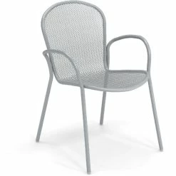 Emu RONDA XS Armlehnstuhl 4er Set - 4 Stühle à 83 X 58 X 62 Cm - Wolkengrau