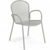 Emu RONDA XS Armlehnstuhl 4er Set - 4 Stühle à 83 X 58 X 62 Cm - Zement