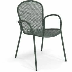 Emu RONDA XS Armlehnstuhl 4er Set - 4 Stühle à 83 X 58 X 62 Cm - Dunkelgrün