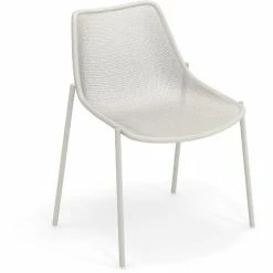 Emu ROUND Stuhl 4er Set - 4 Stühle à 79 X 63 X 58 Cm - Weiß