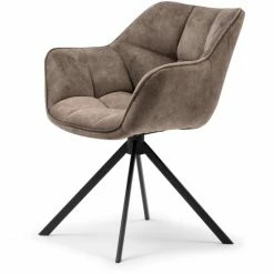 Riviera Maison Rivièra Maison Carnaby Esszimmerstuhl - 67x60x80 Cm - Truffle -qeeboo shop unnamed file 302