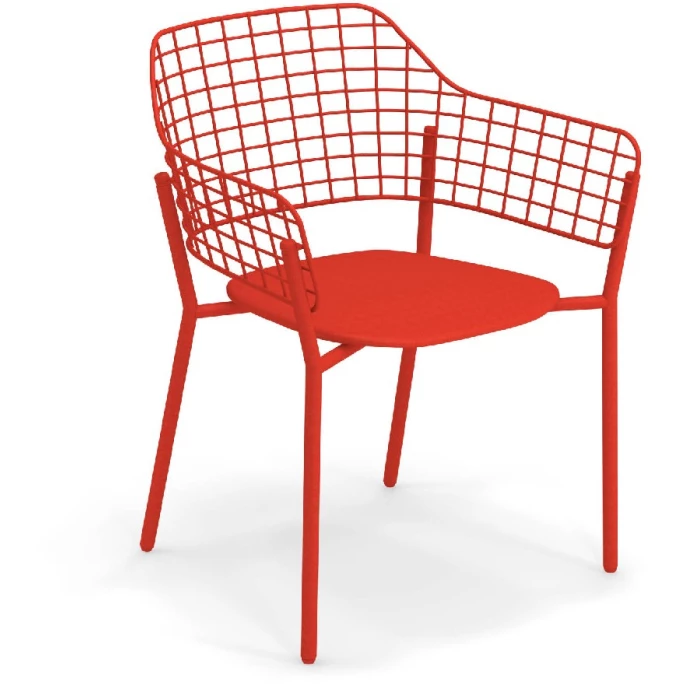 emu LYZE Armlehnstuhl 2er Set - 2 Stühle à 79 x 62 x 57 cm - scharlachrot Emu LYZE Armlehnstuhl 2er Set - 2 Stühle à 79 X 62 X 57 Cm - Scharlachrot -qeeboo shop unnamed file 3066