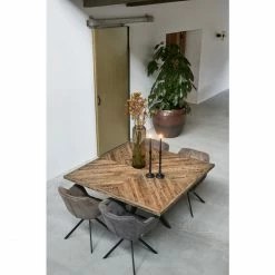 Riviera Maison Rivièra Maison Carnaby Esszimmerstuhl - 67x60x80 Cm - Truffle -qeeboo shop unnamed file 308