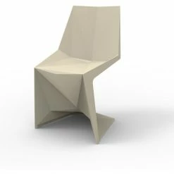 Vondom VOXEL Stuhl - 4er Set - 4er Set - 54x54x85 Cm - Ecru