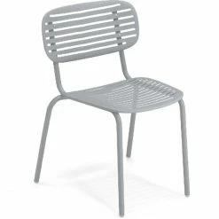 Emu MOM Stuhl 4er Set - 4 Stühle à 76 X 53 X 56 Cm - Wolkengrau