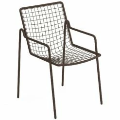 Emu RIO R50 Armlehnstuhl 4er Set - 4 Stühle à 83,5 X 53,5 X 59 Cm - Indischbraun