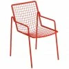 Emu RIO R50 Armlehnstuhl 4er Set - 4 Stühle à 83,5 X 53,5 X 59 Cm - Scharlachrot