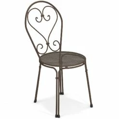 Emu PIGALLE Stuhl 4er Set - 4 Stühle à 85 X 45 X 54 Cm - Indischbraun