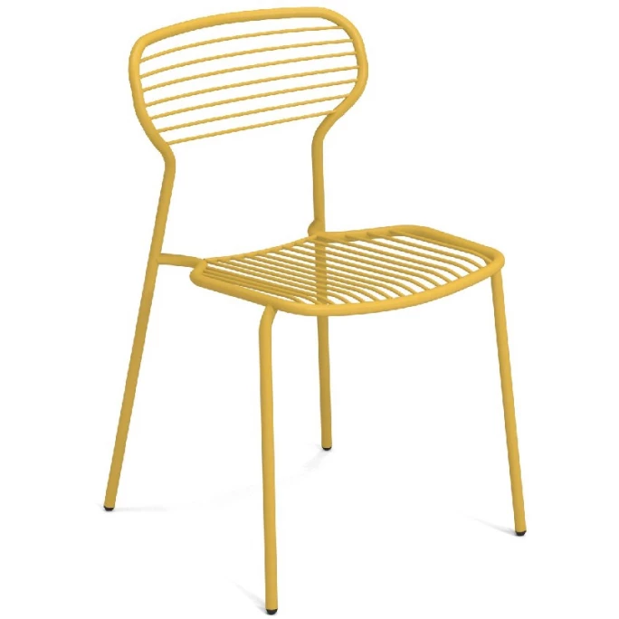 emu APERO Stuhl 4er Set - 4 Stühle à 78 x 50 x 52 cm - curry-gelb Emu APERO Stuhl 4er Set - 4 Stühle à 78 X 50 X 52 Cm - Curry-gelb -qeeboo shop unnamed file 3250