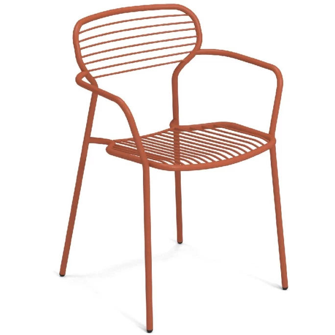 emu APERO Armlehnstuhl 4er Set - 4 Stühle à 78 x 55,5 x 52 cm - ahornrot Emu APERO Armlehnstuhl 4er Set - 4 Stühle à 78 X 55,5 X 52 Cm - Ahornrot -qeeboo shop unnamed file 3263