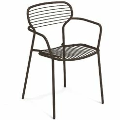 Emu APERO Armlehnstuhl 4er Set - 4 Stühle à 78 X 55,5 X 52 Cm - Indischbraun