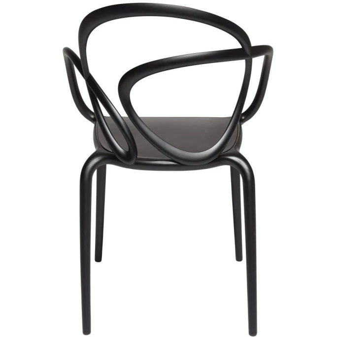 qeeboo Loop Chair ohne Kissen Stuhl 2er Set - 2 Stühle à 52 x 56 x 84 cm - black Qeeboo Loop Chair Ohne Kissen Stuhl 2er Set - 2 Stühle à 52 X 56 X 84 Cm - Black -qeeboo shop unnamed file 328