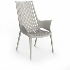 Vondom IBIZA Lounge Stuhl - 4er Set - 4er Set - 72x67x91 Cm - Ecru