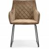 Riviera Maison Rivièra Maison Frisco Drive Esszimmerstuhl - 45x54x83 Cm - Golden Mink