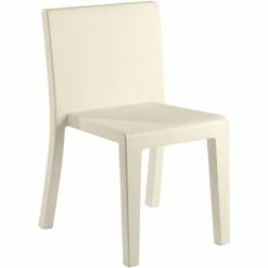 Vondom JUT Stuhl - 2er Set - 2er Set - 51x53x80 Cm - Ecru