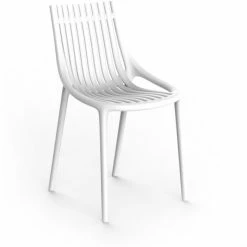 Vondom IBIZA Stuhl - 4er Set - 4er Set - 46x51x81 Cm - Weiß