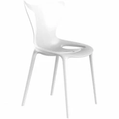 Vondom LOVE LACQUERED Stuhl - 4er-Set - 4er Set - 53x51x87 Cm - White-3101