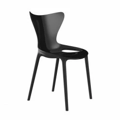 Vondom LOVE LACQUERED Stuhl - 4er-Set - 4er Set - 53x51x87 Cm - Schwarz-3102