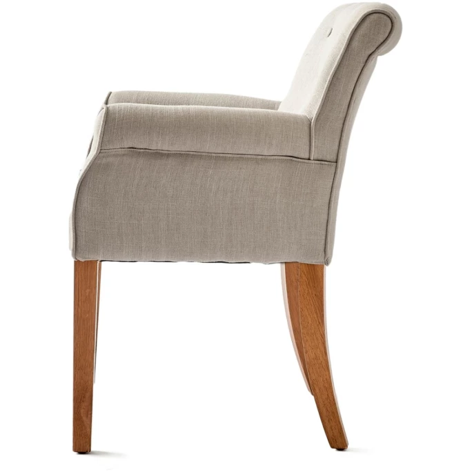 Rivièra Maison La Scala Esszimmerstuhl - 62x54x82 cm - linen Riviera Maison Rivièra Maison La Scala Esszimmerstuhl - 62x54x82 Cm - Linen -qeeboo shop unnamed file 342