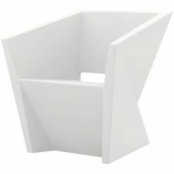 Vondom FAZ Stuhl Mit Armlehnen - 72x65x76 Cm - Weiß