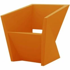 Vondom FAZ Stuhl Mit Armlehnen - 72x65x76 Cm - Orange