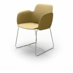 Vondom PEZZETTINA Stuhl Mit Armlehnen - 58x55x80 Cm - Beige