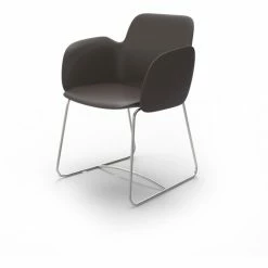 Vondom PEZZETTINA Stuhl Mit Armlehnen - 58x55x80 Cm - Broncefarben