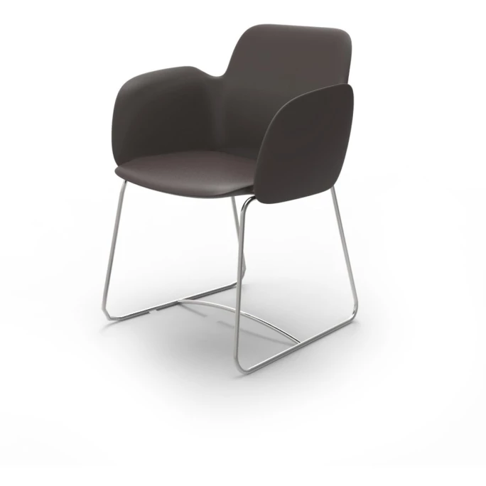 Vondom PEZZETTINA Stuhl mit Armlehnen - 58x55x80 cm - broncefarben Vondom PEZZETTINA Stuhl Mit Armlehnen - 58x55x80 Cm - Broncefarben -qeeboo shop unnamed file 3576