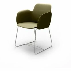 Vondom PEZZETTINA Stuhl Mit Armlehnen - 58x55x80 Cm - Kaki