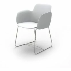 Vondom PEZZETTINA Stuhl Mit Armlehnen - 58x55x80 Cm - Weiß