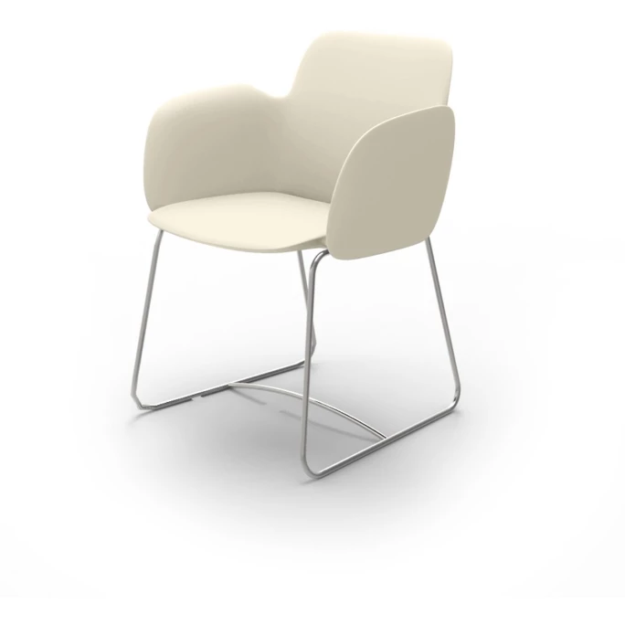 Vondom PEZZETTINA Stuhl mit Armlehnen - 58x55x80 cm - ecru Vondom PEZZETTINA Stuhl Mit Armlehnen - 58x55x80 Cm - Ecru -qeeboo shop unnamed file 3625