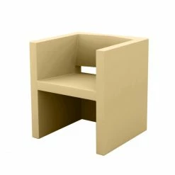 Vondom VELA Stuhl Mit Armlehnen - 58x55x65 Cm - Beige