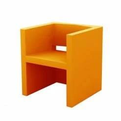 Vondom VELA Stuhl Mit Armlehnen - 58x55x65 Cm - Orange