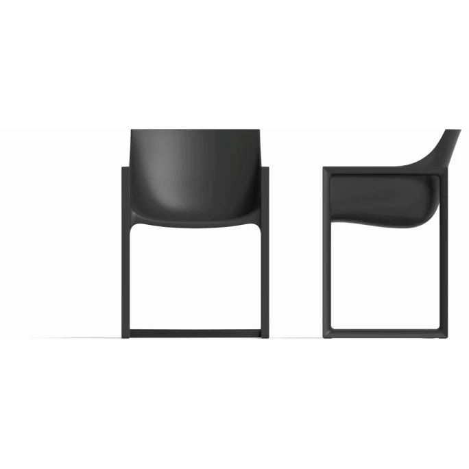 Vondom WALLSTREET Stuhl mit Armlehnen - 2er Set - 2er Set - 57x53x80 cm - schwarz Vondom WALLSTREET Stuhl Mit Armlehnen - 2er Set - 2er Set - 57x53x80 Cm - Schwarz -qeeboo shop unnamed file 3653