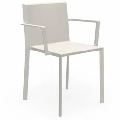 Vondom QUARTZ Stuhl Mit Armlehnen - 4er Set - 4er Set - 52x57x79 Cm - Ecru