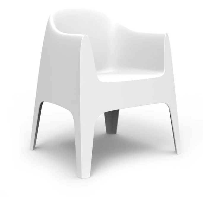 Vondom SOLID Stuhl mit Armlehnen - 4er Set - 4er Set - 65x60x80 cm - weiß Vondom SOLID Stuhl Mit Armlehnen - 4er Set - 4er Set - 65x60x80 Cm - Weiß -qeeboo shop unnamed file 3680