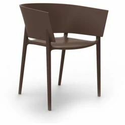Vondom AFRICA Stuhl Mit Armlehnen - 4er Set - 4er Set - 58x53x75 Cm - Broncefarben