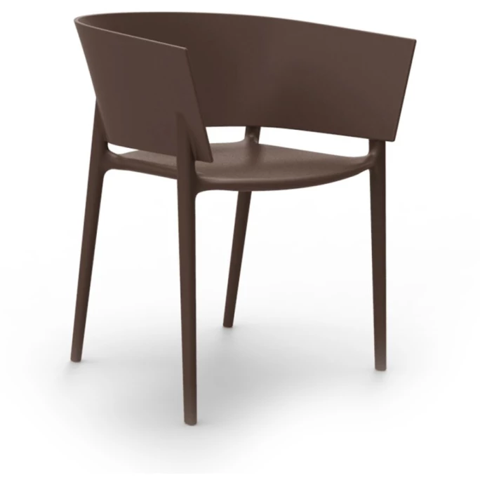 Vondom AFRICA Stuhl mit Armlehnen - 4er Set - 4er Set - 58x53x75 cm - broncefarben Vondom AFRICA Stuhl Mit Armlehnen - 4er Set - 4er Set - 58x53x75 Cm - Broncefarben -qeeboo shop unnamed file 3691