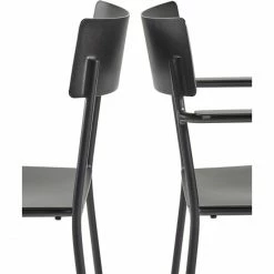 Serax August Stuhl 2er Set - 2 Stühle à Länge 49,4 Cm X Breite 48,8 Cm X Höhe 85 Cm - Schwarz 5 Serax August Stuhl 2er Set - 2 Stühle à Länge 49,4 Cm X Breite 48,8 Cm X Höhe 85 Cm - Schwarz -qeeboo shop unnamed file 3705