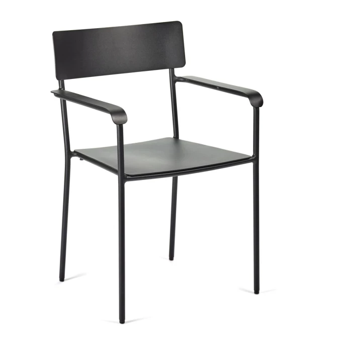 Serax August Armlehnstuhl 2er Set - 2 Stühle à Länge 49,4 cm x Breite 48,8 cm x Höhe 85 cm - schwarz Serax August Armlehnstuhl 2er Set - 2 Stühle à Länge 49,4 Cm X Breite 48,8 Cm X Höhe 85 Cm - Schwarz -qeeboo shop unnamed file 3713