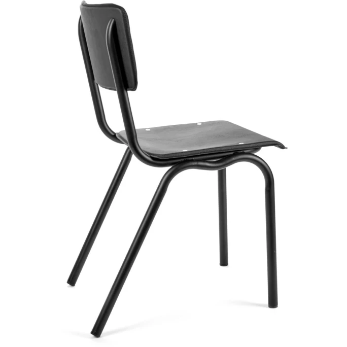 Serax Vinyl-Vinyl Stuhl 2er Set - 2 Stühle à Länge 50 cm x Breite 41 cm x Höhe 80 cm - schwarz Serax Vinyl-Vinyl Stuhl 2er Set - 2 Stühle à Länge 50 Cm X Breite 41 Cm X Höhe 80 Cm - Schwarz -qeeboo shop unnamed file 3729