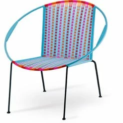 qeeboo shop 7 Remember TOGO Lounge-Stuhl - Breite 70 Cm X Tiefe 56,5 Cm - Höhe 70 Cm - Blue