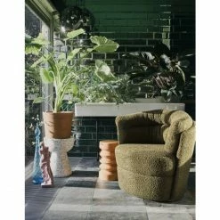 HK Living Twister Sessel - 76x76x86 Cm - Cream -qeeboo shop unnamed file 4398