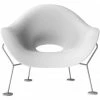 Qeeboo Pupa Powder Coat Outdoor Sessel - 87 X 78 X 84 Cm - White